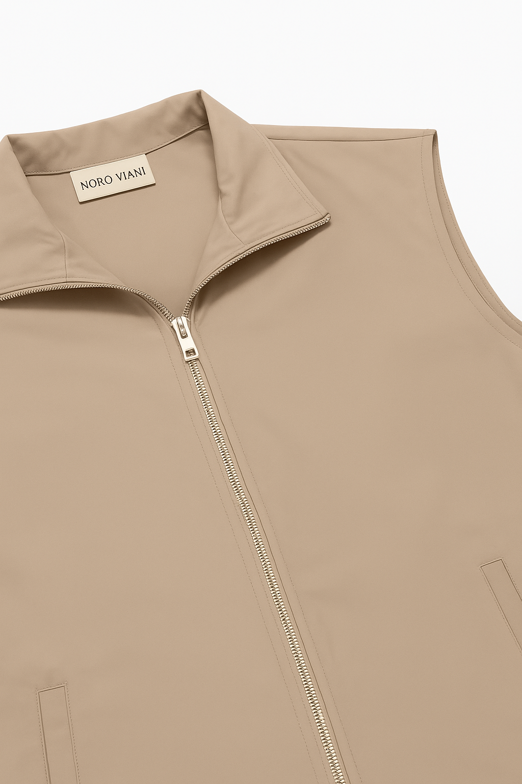 LIGHT BEIGE TECH GILET