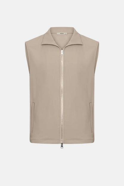 LIGHT BEIGE TECH GILET